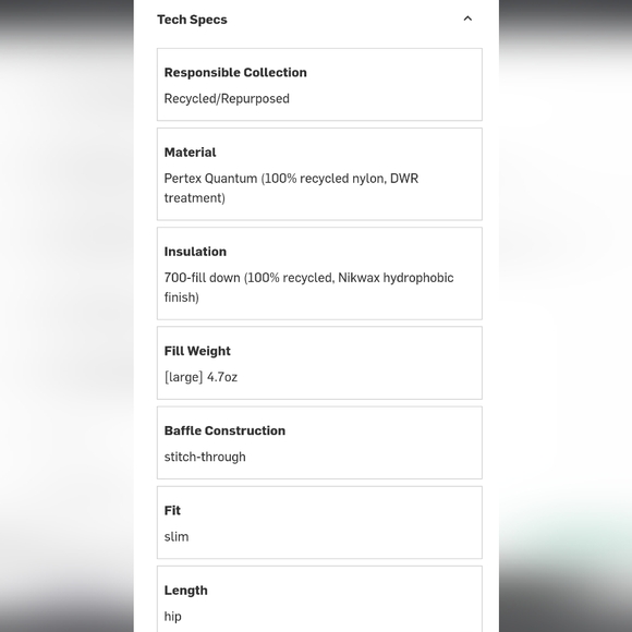 NWT Rab Microlight Men's Down Jacket - Picture 10 of 13